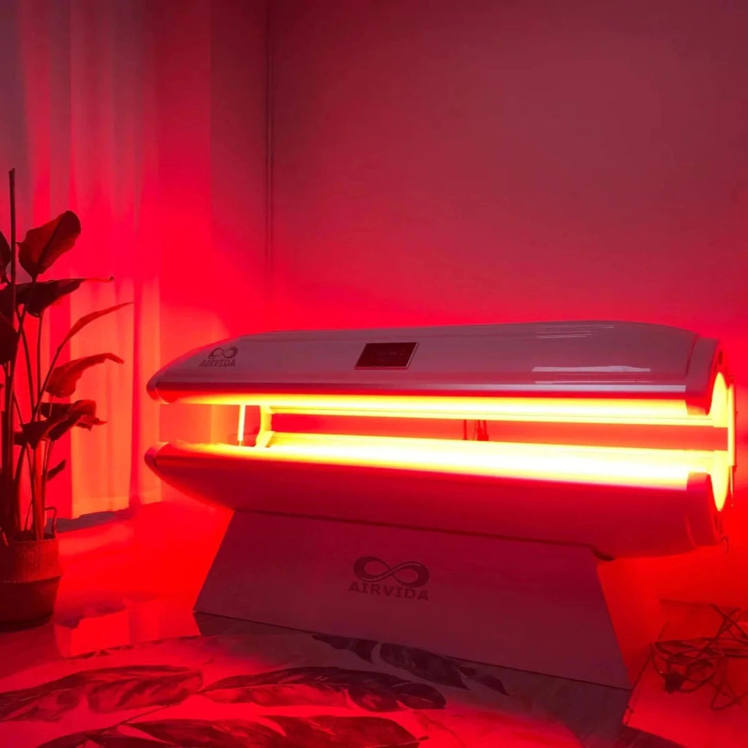 Airvida Aura Red Light Therapy Bed 360° Full-body - 11,616 LEDs Home & Commercial