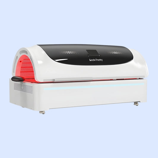 Magic Power Red Light Therapy Bed, Medical‑Grade Full Body Infrared/NIR LED, 129 mW/cm², 633–940 nm