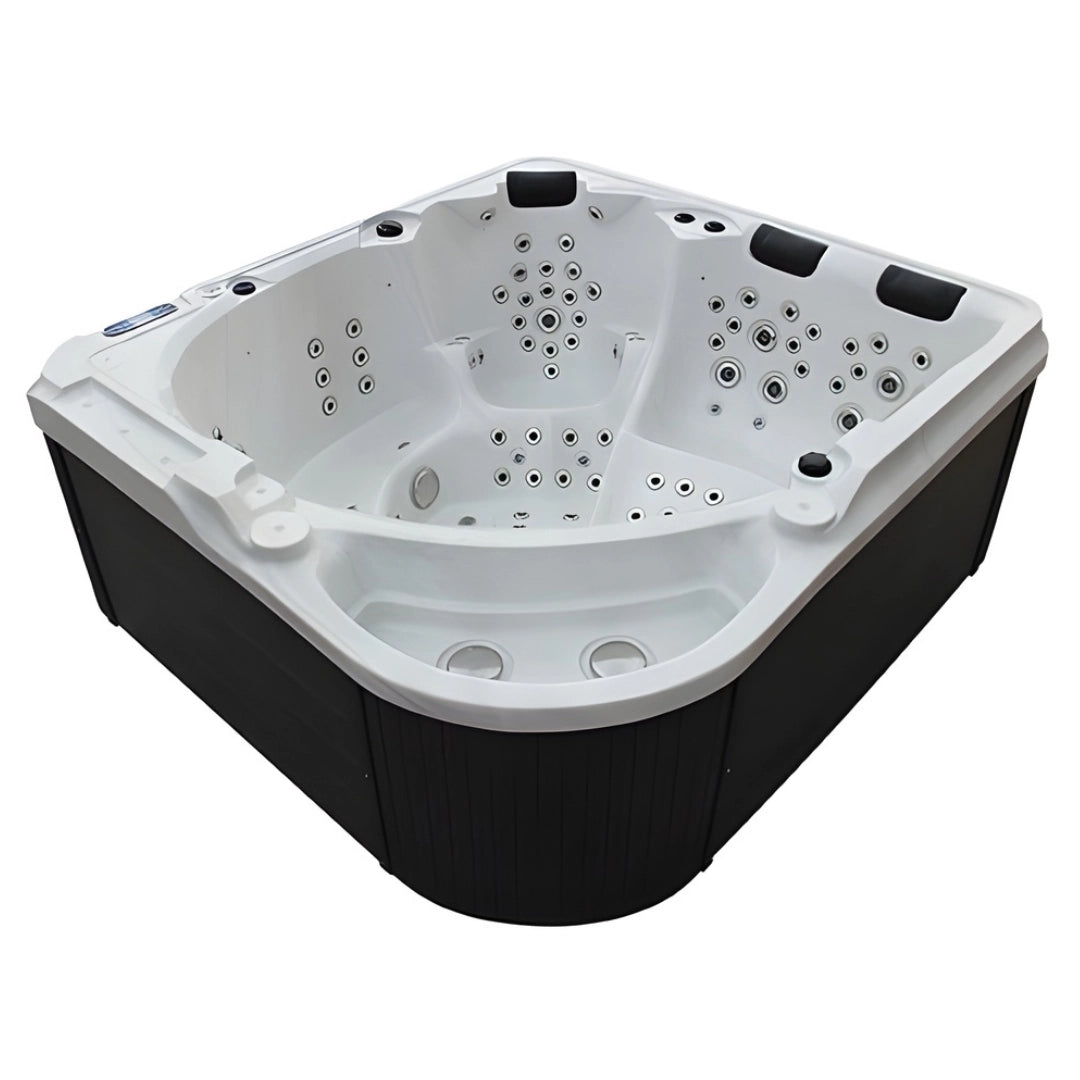 Royal Ceto 7-Person Hot Tub – 119-Jet Outdoor Spa with Auto Refill & Dual #304 Stainless Steel Tanks, 2300×2100×1150 mm