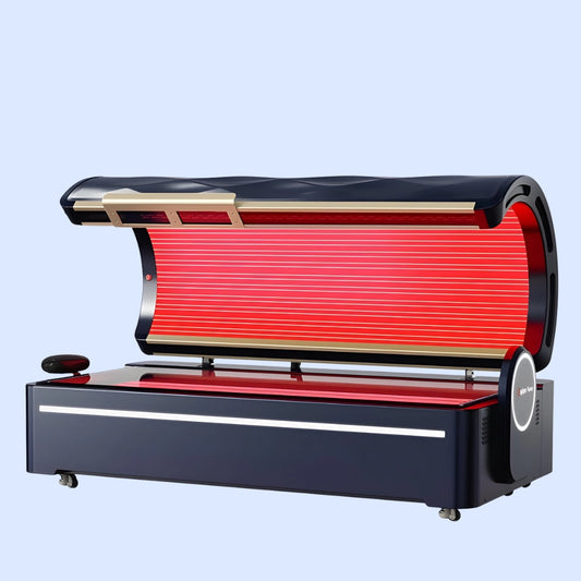 Magic Power Full-Body Red & NIR Light Therapy Bed 2025, 6000W, 129 mW/cm², 5 Wavelengths (633/660/810/850/940 nm)