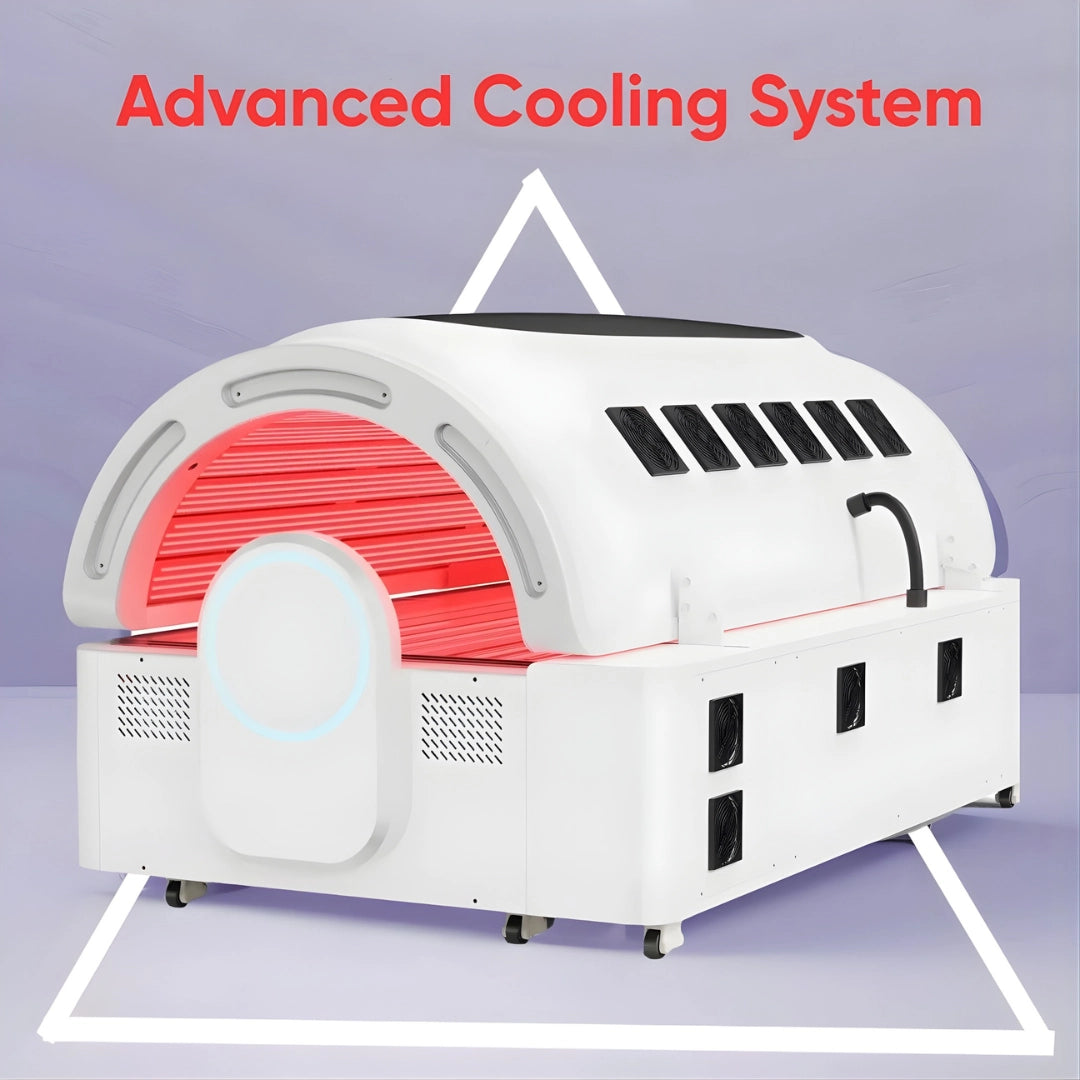 Magic Power Red Light Therapy Bed, Medical‑Grade Full Body Infrared/NIR LED, 129 mW/cm², 633–940 nm