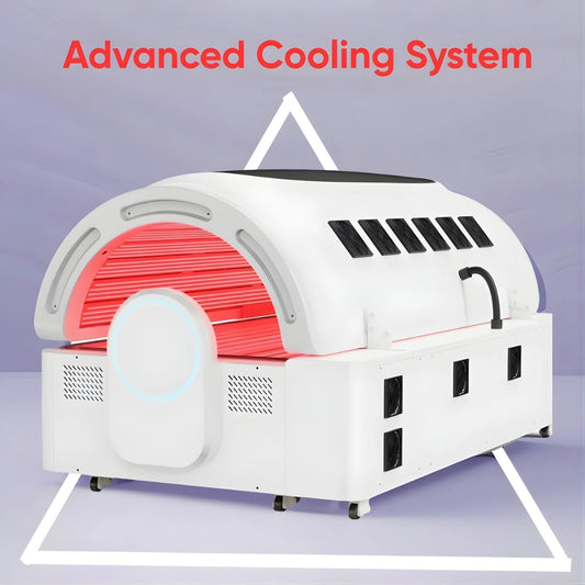 Magic Power Red Light Therapy Bed, Medical‑Grade Full Body Infrared/NIR LED, 129 mW/cm², 633–940 nm