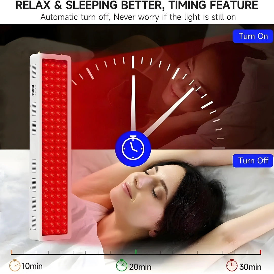 Magic Power Red & Near-Infrared Full-Body Light Therapy Panel 3000W | Magic Power LUM-3000A, 600-LED, Clinical-Grade