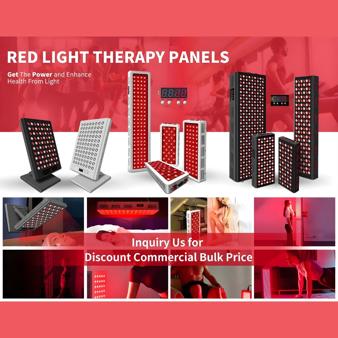 Magic Power Red & Near-Infrared Full-Body Light Therapy Panel 3000W | Magic Power LUM-3000A, 600-LED, Clinical-Grade
