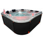 Royal Ceto 7-Person Hot Tub – 119-Jet Outdoor Spa with Auto Refill & Dual #304 Stainless Steel Tanks, 2300×2100×1150 mm