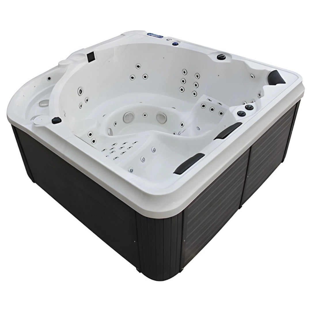 Royal Ceto 7-Person Hot Tub – 119-Jet Outdoor Spa with Auto Refill & Dual #304 Stainless Steel Tanks, 2300×2100×1150 mm