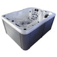 Royal Eos 3-Person Hot Tub – 64-Jet Outdoor Jacuzzi with Lounge Seat, 2100×1600×930 mm