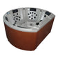 Royal Juno 5-Person Hot Tub – 54-Jet Outdoor Spa, 2150×1850×930 mm with Hydrotherapy Massage System