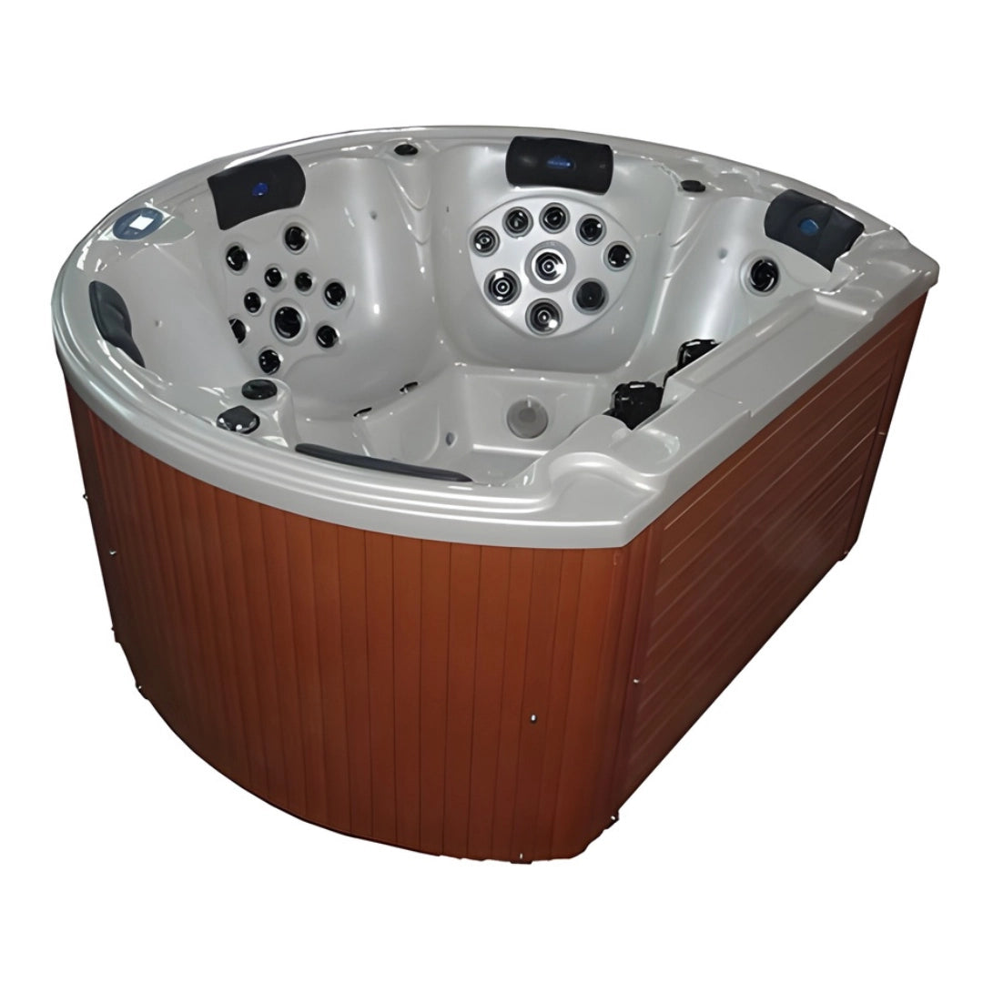 Royal Juno 5-Person Hot Tub – 54-Jet Outdoor Spa, 2150×1850×930 mm with Hydrotherapy Massage System