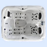 Royal Gaea 3-Person Hot Tub – 58-Jet Spa with Air Bubble Massage System & LED Lights, 2100×1700×920 mm