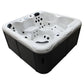 Royal Spa Herme 6-Person Hot Tub – 66-Jet Outdoor Spa with Balboa Intelligent Control System, 2150×2150×960 mm